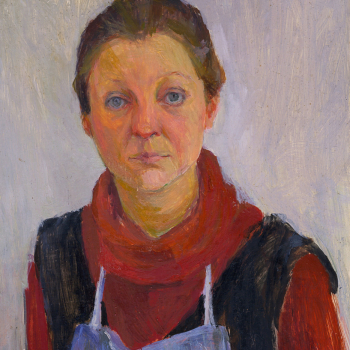 Zelfportret, ca. 1980