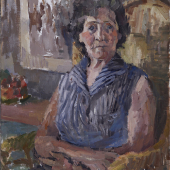 Moeder in zomerjurk