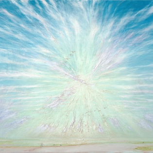 Herfstzon boven de Waal, 2004
