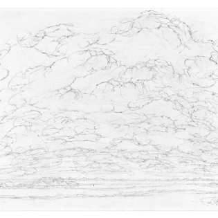 Een intocht van wolken.