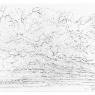 Westenwind. Zware bewolking.