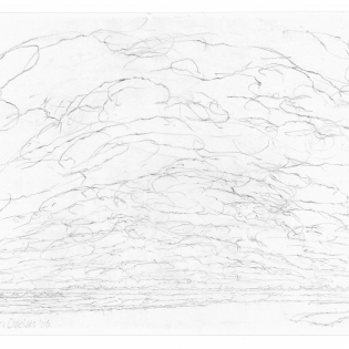 Westenwind. Laaghangende bewolking.